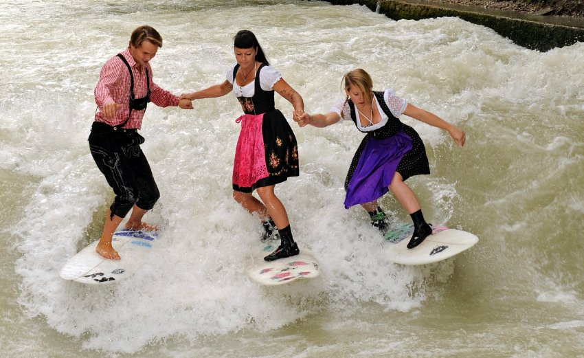 where to go surfing, surfing in germany
